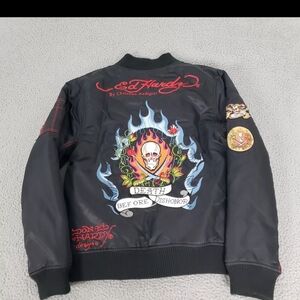 Ed Hardy bomber jacket
